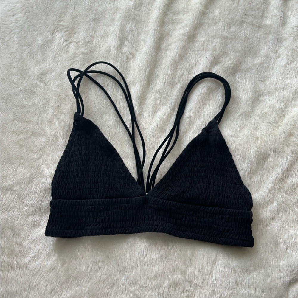 Multiple Strap V Neck Crop Tank From Heart & Hips